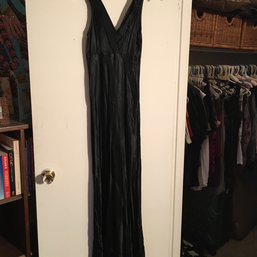 Rampage Mock Silk (Rayon/Acetate) Gown